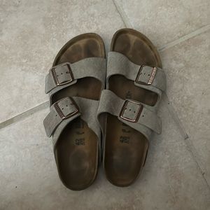 Birkenstock Arizona BS Taupe 42 narrow fit